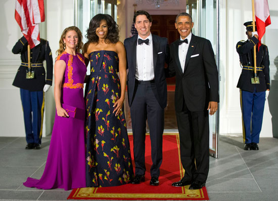 حفل أوباما لرئيس وزراء كندا  (17)