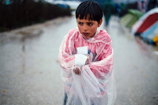 لاجئيين سوريين - مقدونيا - سوريا (3)