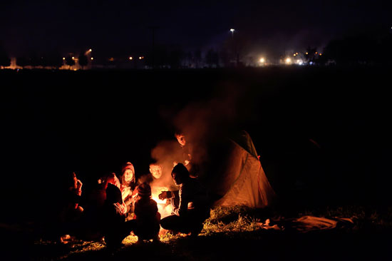 لاجئيين سوريين - مقدونيا - سوريا (10)