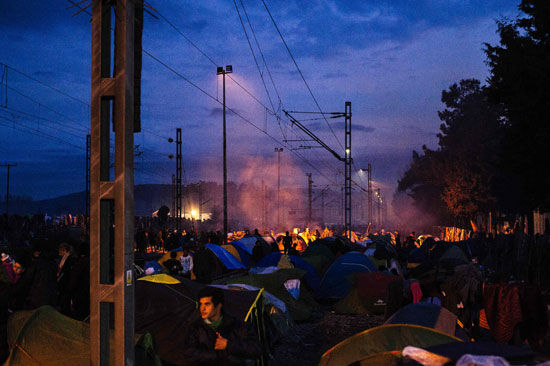 لاجئيين سوريين - مقدونيا - سوريا (20)