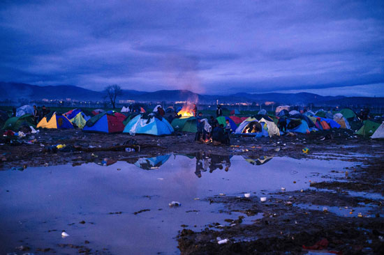 لاجئيين سوريين - مقدونيا - سوريا (21)