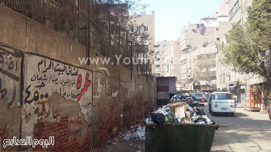 هيئات النظافة، القمامة، محافظة القاهرة، البيئة، شجرة مريم ، حى المطرية  (3)