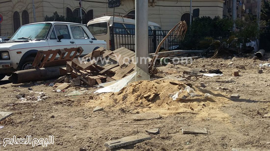 هيئات النظافة، القمامة، محافظة القاهرة، البيئة، شجرة مريم ، حى المطرية  (7)