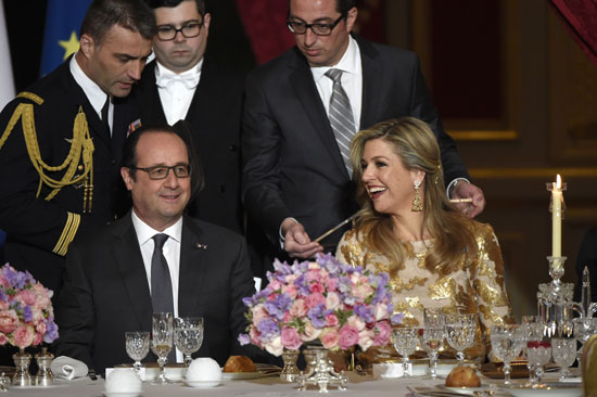الرئيس الفرنسى يستقبل زعماء الاتحاد الأوروبى فى قمة باريس (1)