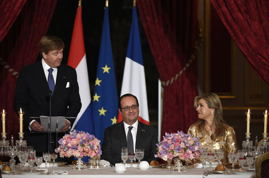 الرئيس الفرنسى يستقبل زعماء الاتحاد الأوروبى فى قمة باريس (8)