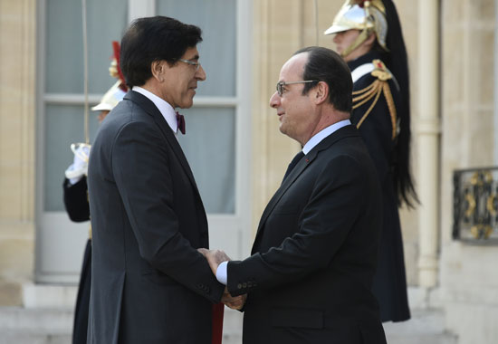 الرئيس الفرنسى يستقبل زعماء الاتحاد الأوروبى فى قمة باريس (10)