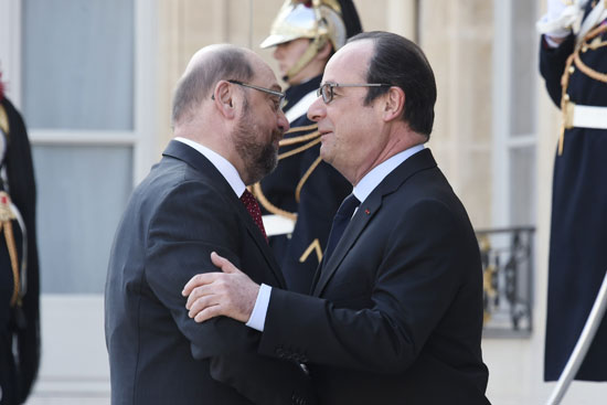 الرئيس الفرنسى يستقبل زعماء الاتحاد الأوروبى فى قمة باريس (14)