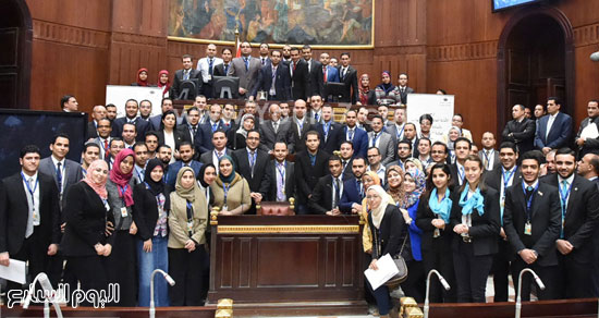 مجلس النواب رئيس المجلس على عبد العال (6) الشباب البرنامج الرئاسى