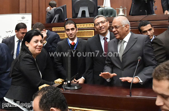 مجلس النواب رئيس المجلس على عبد العال (9) الشباب البرنامج الرئاسى