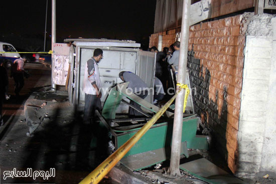  انفجار محول كهرباء منشأة ناصر القاهرة (10)