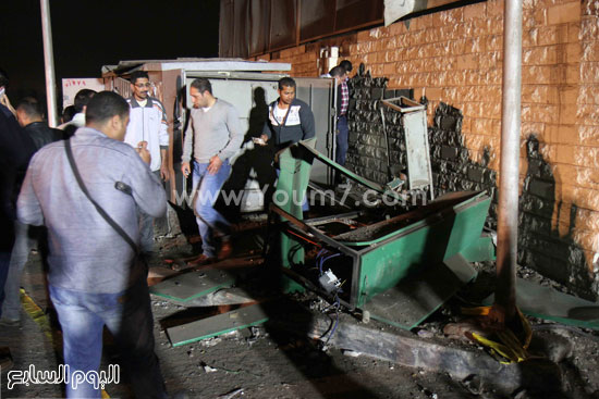  انفجار محول كهرباء منشأة ناصر القاهرة (12)
