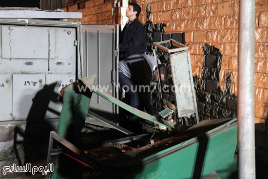  انفجار محول كهرباء منشأة ناصر القاهرة (13)