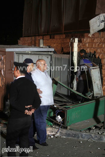  انفجار محول كهرباء منشأة ناصر القاهرة (20)