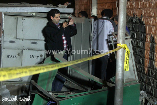  انفجار محول كهرباء منشأة ناصر القاهرة (21)