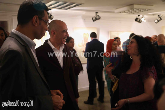 مركز سعد زغلول معرض الذبابة الذهبية الفنانة إيمان حسين (1)