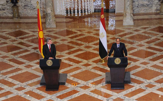 مباحثات بين مصر ومقدونيا  (2)