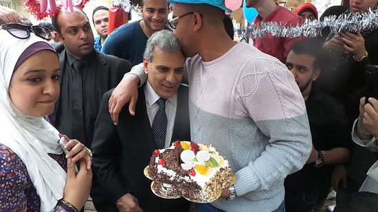جابر نصار يحتفل بعيد ميلاد طالب  (6)