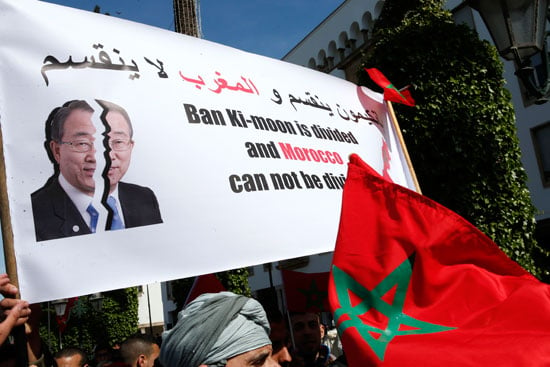 مظاهرات فى المغرب (2)