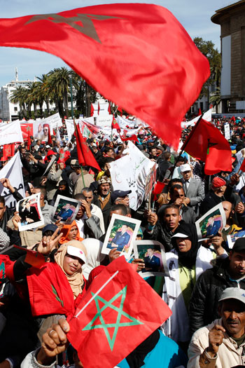 مظاهرات فى المغرب (3)