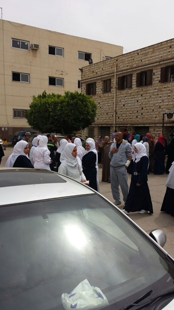 وقفة احتجاجية، مستشفى منية النصر، الدقهلية  (3)