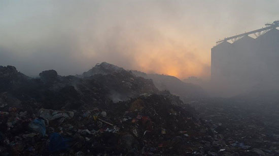 قارئ يشكو حرق القمامة وسط المناطق السكنية بكفر الشيخ (8)