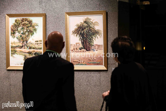 دار الاوبرا اخبار الثقافة معرض فنى معرض الربيع  الفنان سيد البيبانى (6)