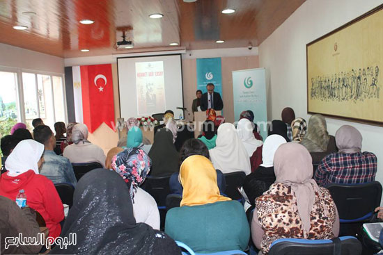  قنصل تركيا بالإسكندرية يشارك فى احتفالية النشيد الوطنى (3)