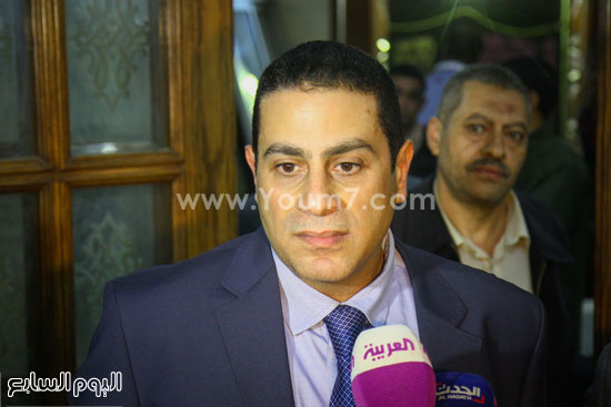 محمد عبده - مؤتمر صحفى للمستشار محمد عبده - أمين صندوق نادى القضاه -  اقاله الزند  (4)