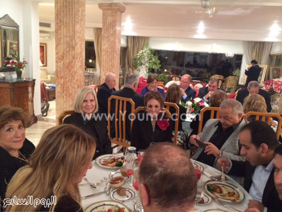 حفل عشاء لوفد مصرى بحضور وزيرى الثقافة والتعليم (3)