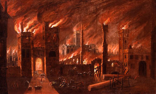  حريق لندن، اخبار لندن، حريق لندن 1666، الجارديان، اخبار الثقافة، اخبار الاثار  (1)