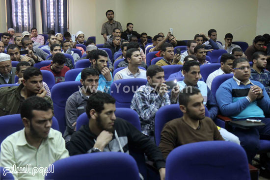 مفتى الجمهورية شوقى علام طلاب جامعة الازهر (2)