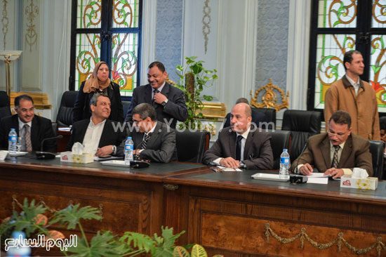 على عبد العال رؤساء التحرير نقابة الصحفيين مجلس النواب البرلمان  (17)