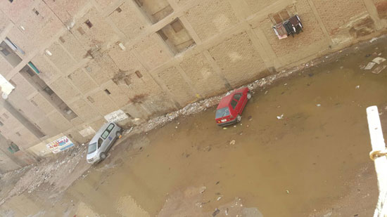 مياه الصرف الصحى، الهرم، شارع صابر باشا ، صحافة مواطن (1)