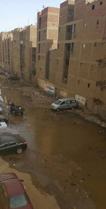 مياه الصرف الصحى، الهرم، شارع صابر باشا ، صحافة مواطن (3)