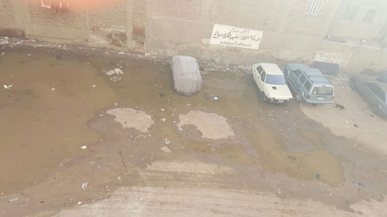 مياه الصرف الصحى، الهرم، شارع صابر باشا ، صحافة مواطن (4)