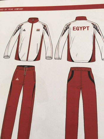 التصميم الرسمى لزى البعثة المصرية فى الأوليمبياد (1)