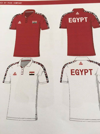 التصميم الرسمى لزى البعثة المصرية فى الأوليمبياد (2)