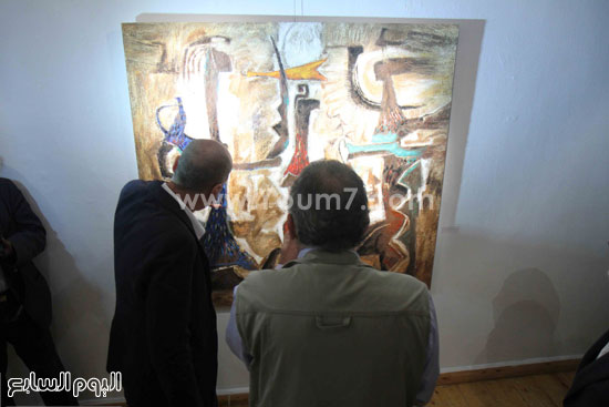 افتتاح معرض الفنان رفقى الرزاز دار الأوبرا (16)