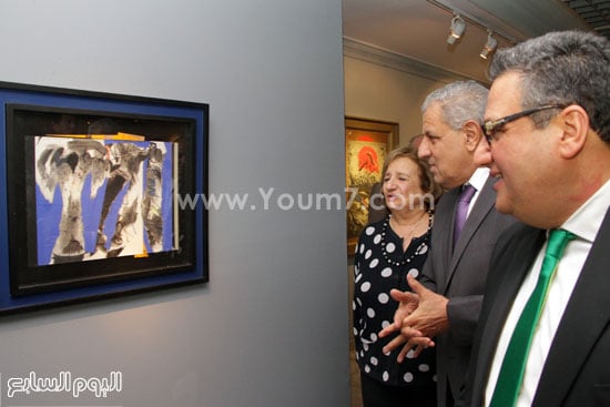 معرض منير كنعان بمتحف محمود خليل وحرمه (16)