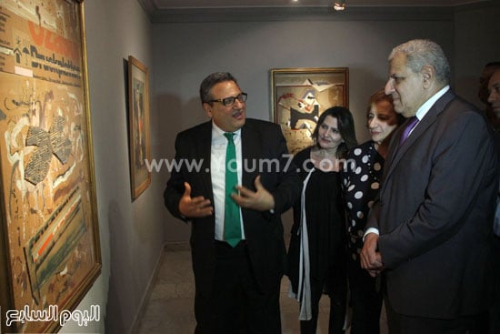 معرض منير كنعان بمتحف محمود خليل وحرمه (18)