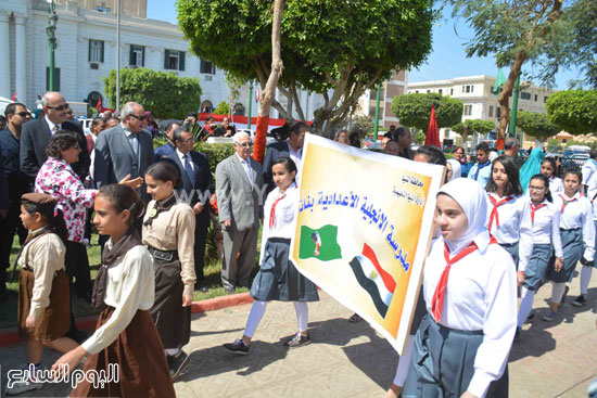 عرض رياضى بمناسبة احتفالات المنيا بعيدها القومى (4)