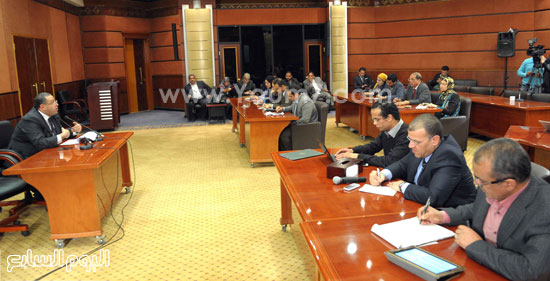 مؤتمر صحفى بمقر مجلس الوزراء (5)