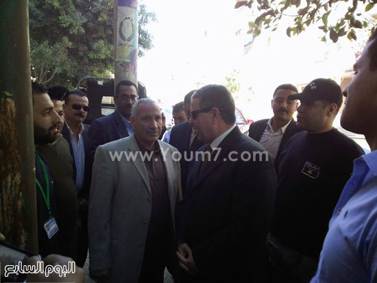 مدير أمن بنى سويف يتفقد مبنى السجل المدنى بالفشن (2)