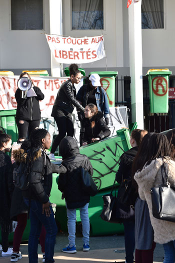 مظاهرات فرنسا طلاب فرنسا قانون العمل (2)