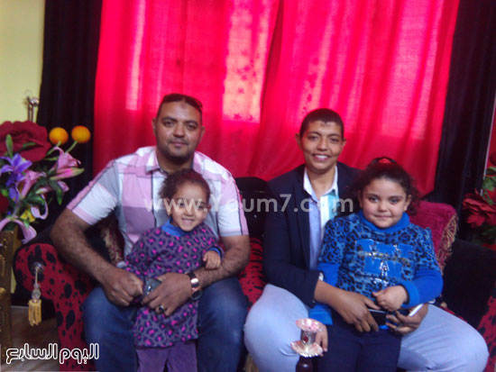 أسرة السيدة ماجدة محمد عبد السلام الأم المثالية بالوادى الجديد (5)