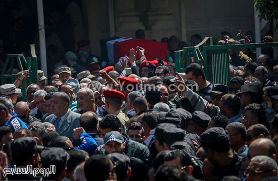 جنازة عسكرية الشهيد شريف عمر  ( (15)