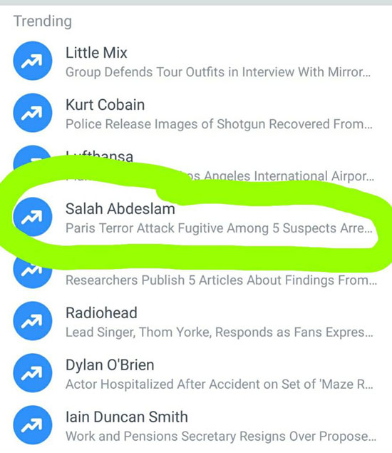 Salah abdeslam تريند على فيس بوك (5)