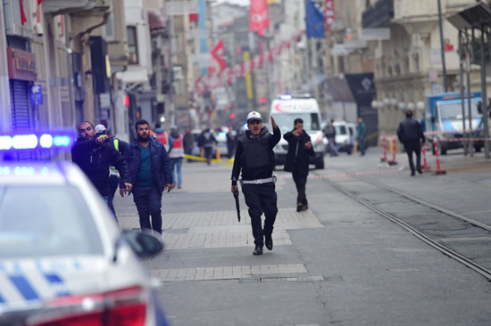  تركيا اسطنبول اخبار العالم اخبار العالم اليوم انفجار اسطنبول  شارع الاستقلال (1)