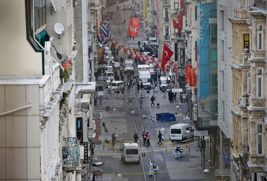1 تركيا اسطنبول الارهاب انفجار اسطنبول (2)