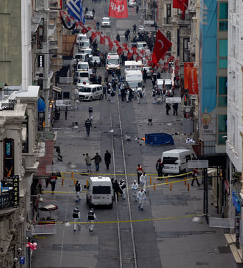 1 تركيا اسطنبول الارهاب انفجار اسطنبول (3)